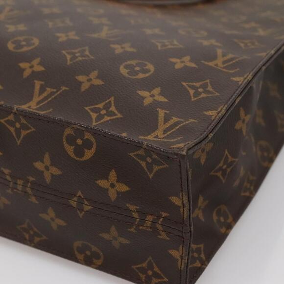LOUIS VUITTON Monogram Sac Plat Hand Bag M51140 - Picture 15 of 16